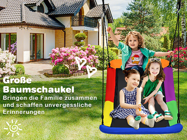 baumschaukel für knder & erwachsene