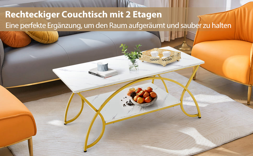 2-stufiger Couchtisch