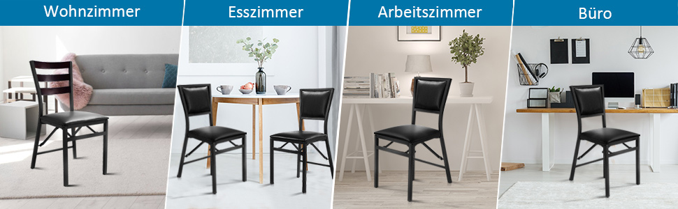 gepolsterte beistellstühle