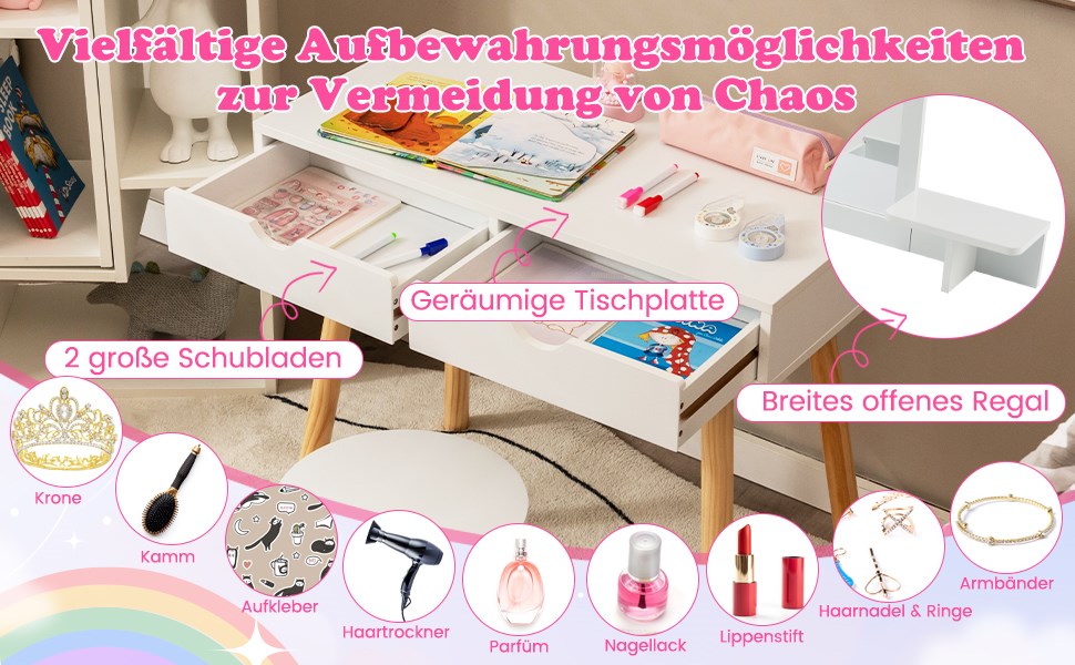 schminktisch Mädchen
