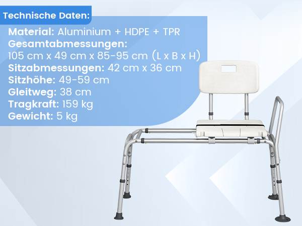 Duschstuhl