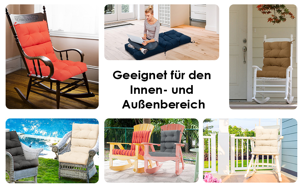 kissen mit 4 seilgurten