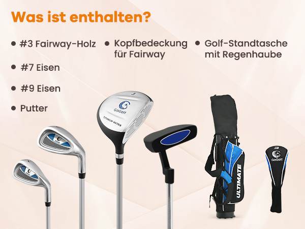 Robustes Golfschlägerset