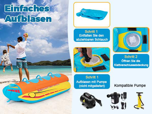 Vielseitiges Schlauchboot