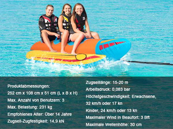 Vielseitiges Schlauchboot