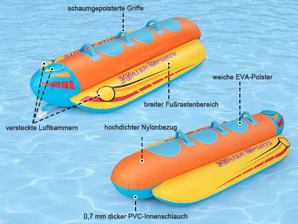 Vielseitiges Schlauchboot