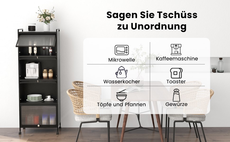 Küchenmöbelregal
