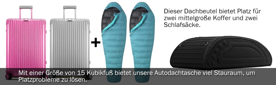 Dachbox ohne Gepäckträger