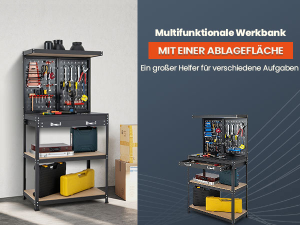 Praktischer Handwerkerbank