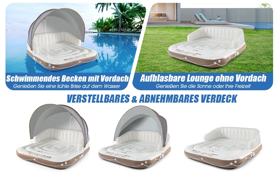 schwimmende Insel