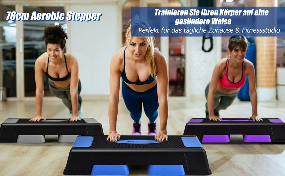 aerobicstepper mit riemen