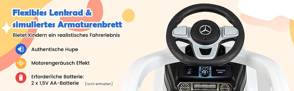 Lizenziertes Kinderfahrzeug