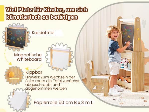 Ergonomischer Kinderschreibtisch
