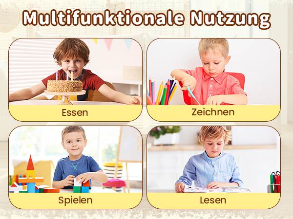Ergonomischer Kinderschreibtisch