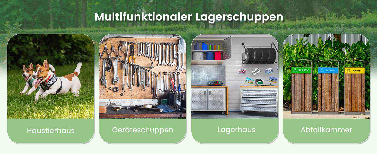 Geräteschuppen