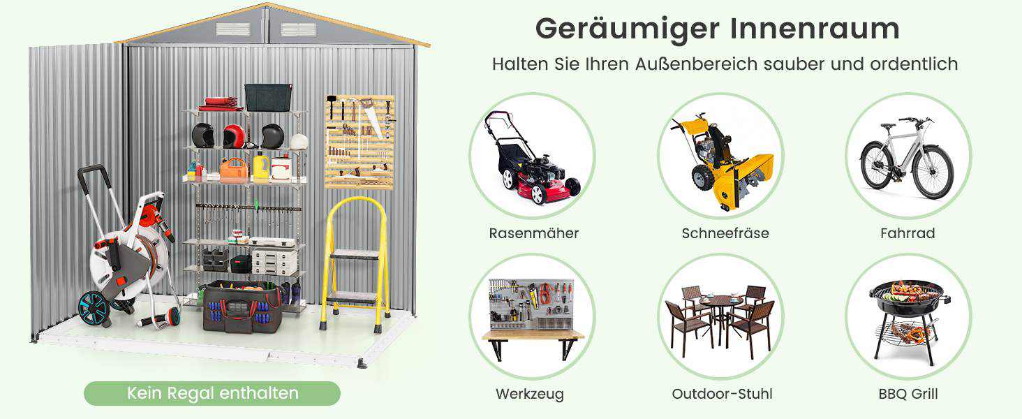 Geräteschuppen