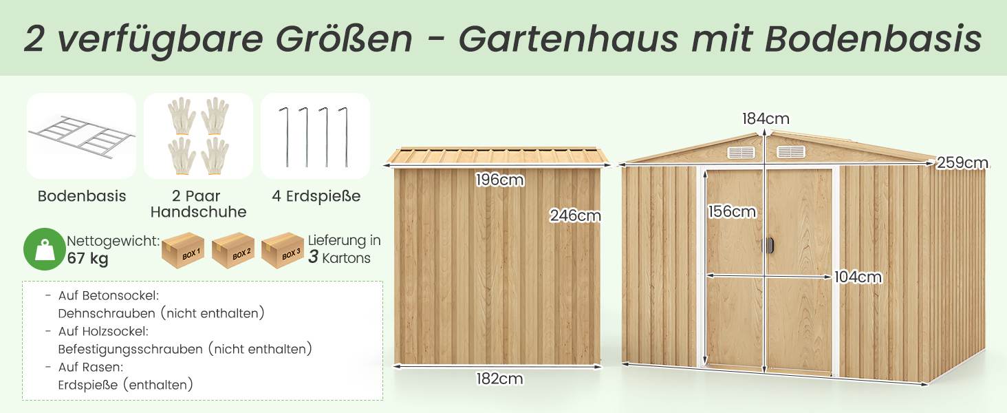 Geräteschuppen