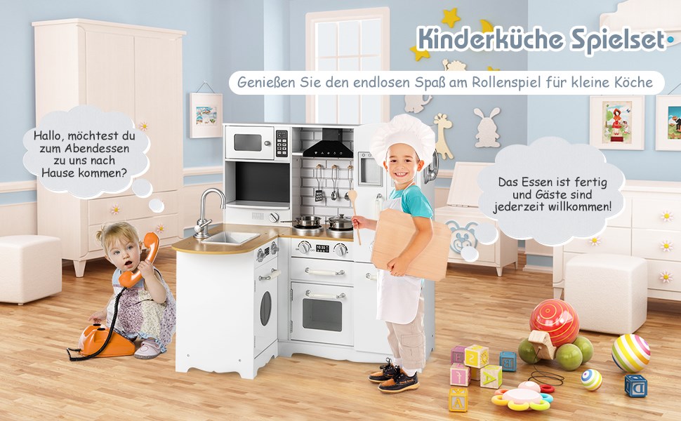 Kinderküche für Rollenspiele