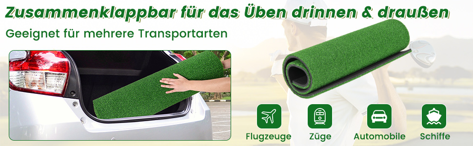 übungsmatte für golfanfänger & profis