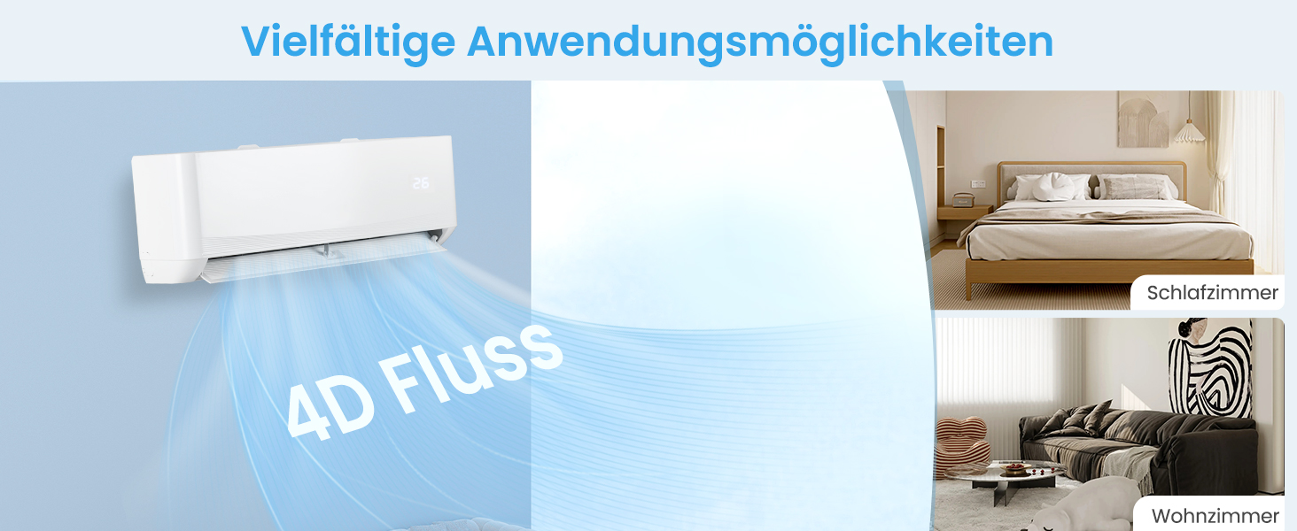 Mini Split Klimaanlage energiesparend