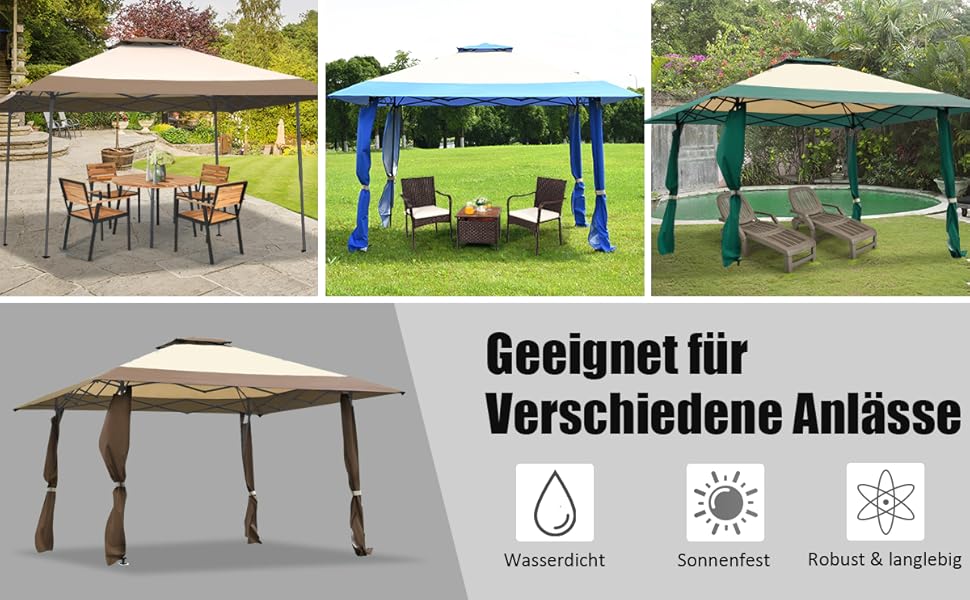 Vielseitiges Marktzelt