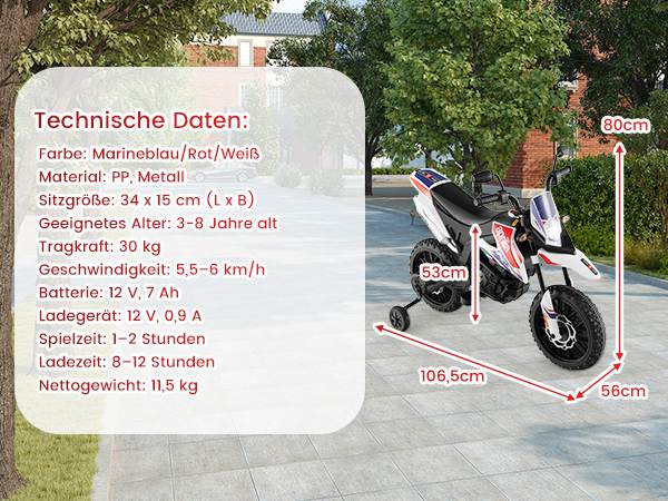 Akkubetriebenes Elektromotorrad