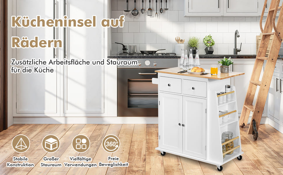 rollender Servierwagen