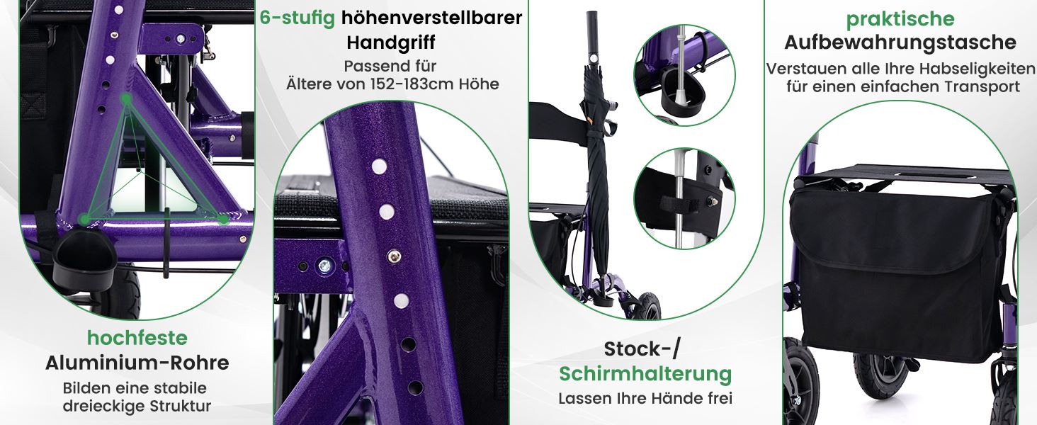 rollator mit sitzfunktion