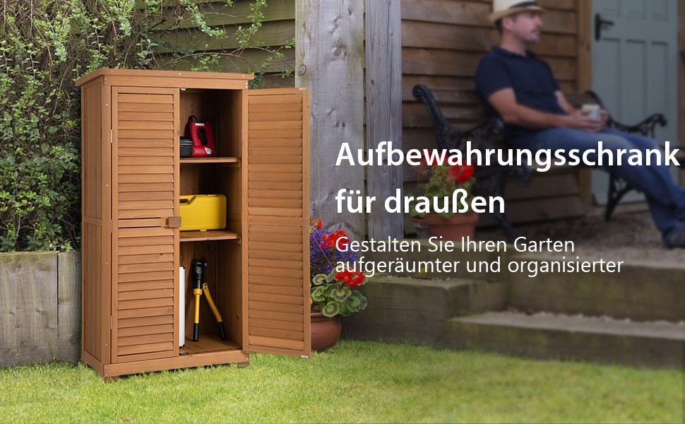 gerätehaus aus holz