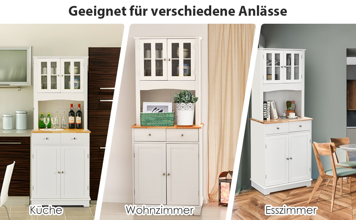 freistehender Küchenvorratsschrank