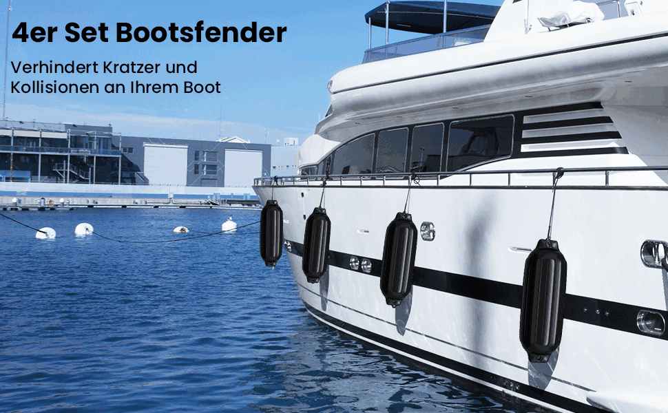 Vielseitiger Bootsfender