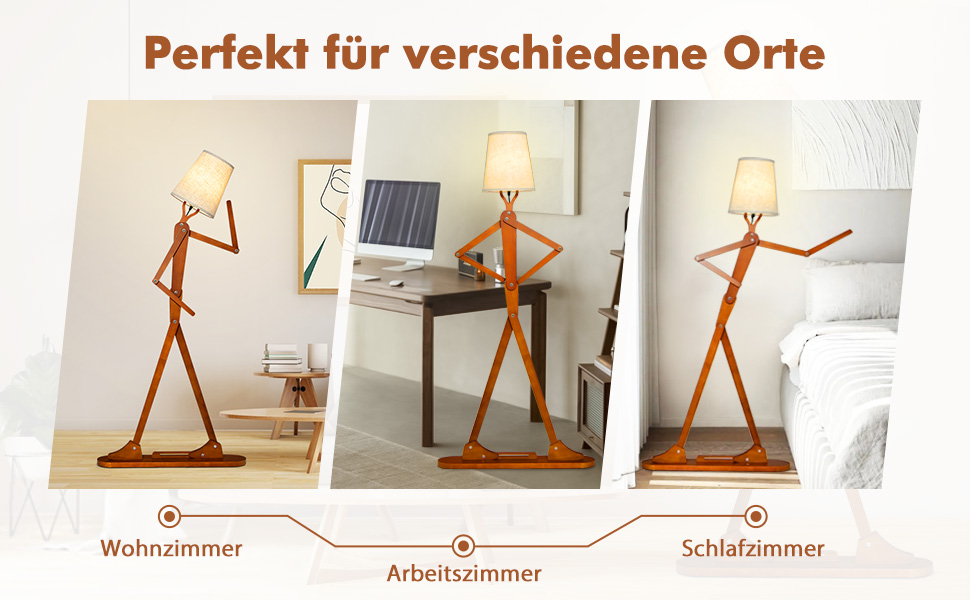 Stehlampe