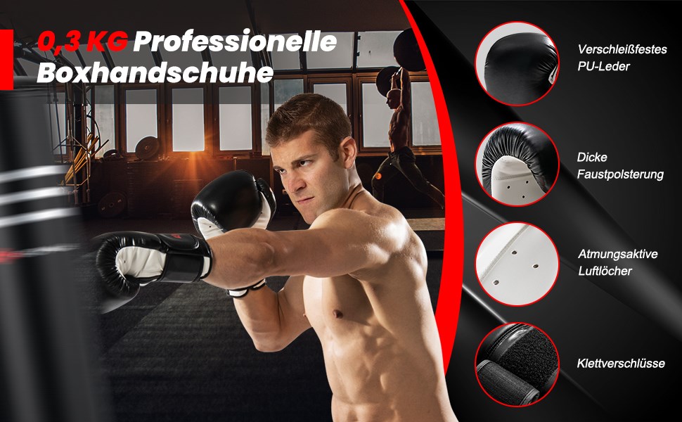 Freistehender schwerer Boxsack für Erwachsene