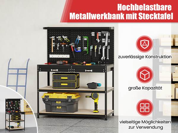 Vielseitige Werkstationstisch