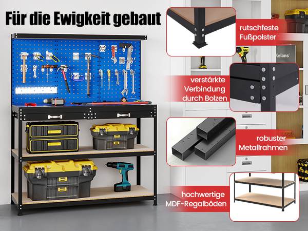 Vielseitige Werkstationstisch