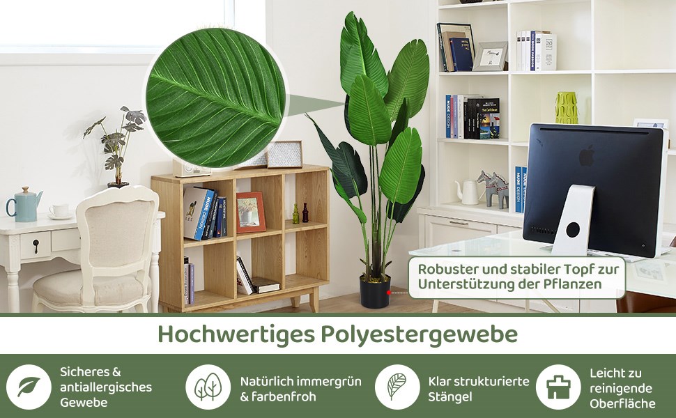 realistische kunstpflanze künstlicher