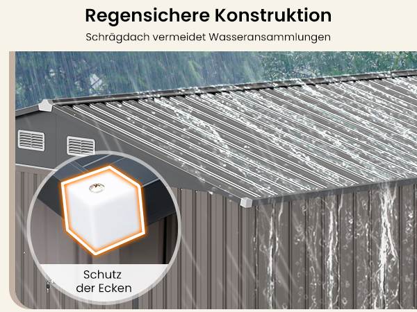 Robuster Geräteschuppen
