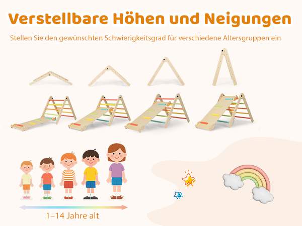 Verstellbares Klettergerüst