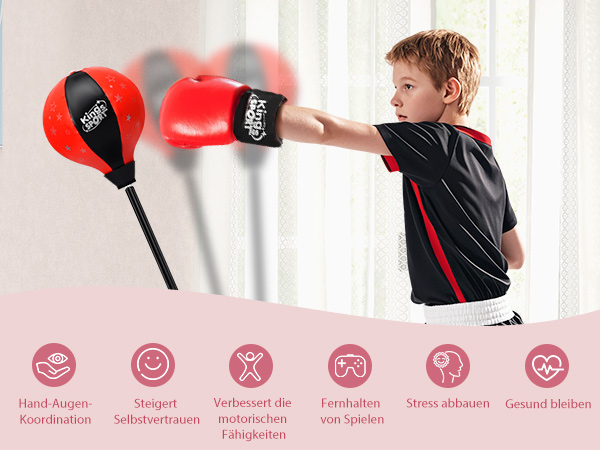 Höhenverstellbarer Boxballständer