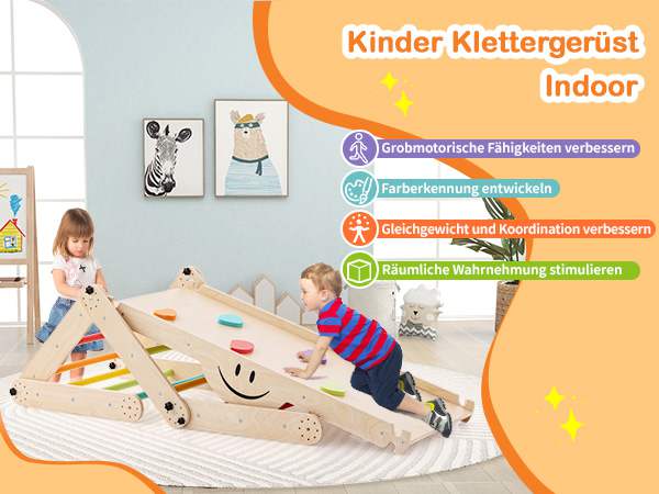 Montessori inspiriertes Kletter Spielzeug
