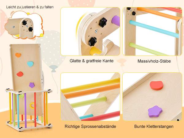 Montessori inspiriertes Kletter Spielzeug