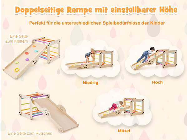 Montessori inspiriertes Kletter Spielzeug