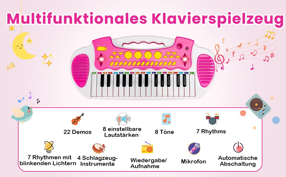 Kinderklaviere & -Keyboards
