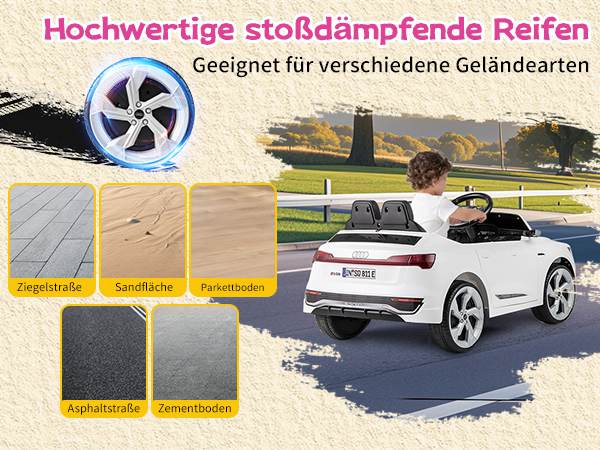 Fernsteuerbares Aufsitzauto