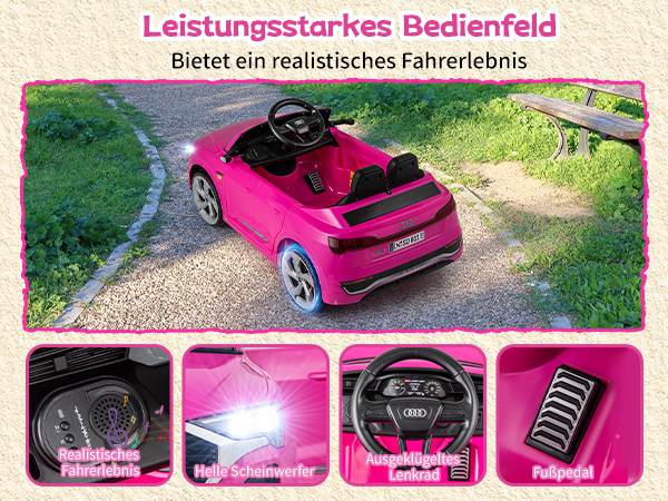 Fernsteuerbares Aufsitzauto