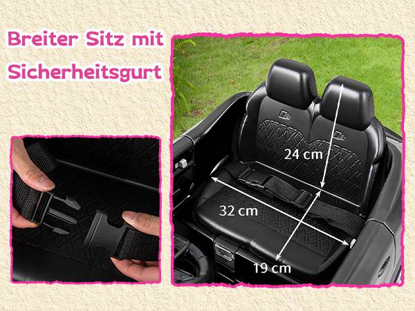 Fernsteuerbares Aufsitzauto