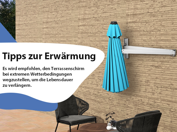 Outdoor Terrassenschirm
