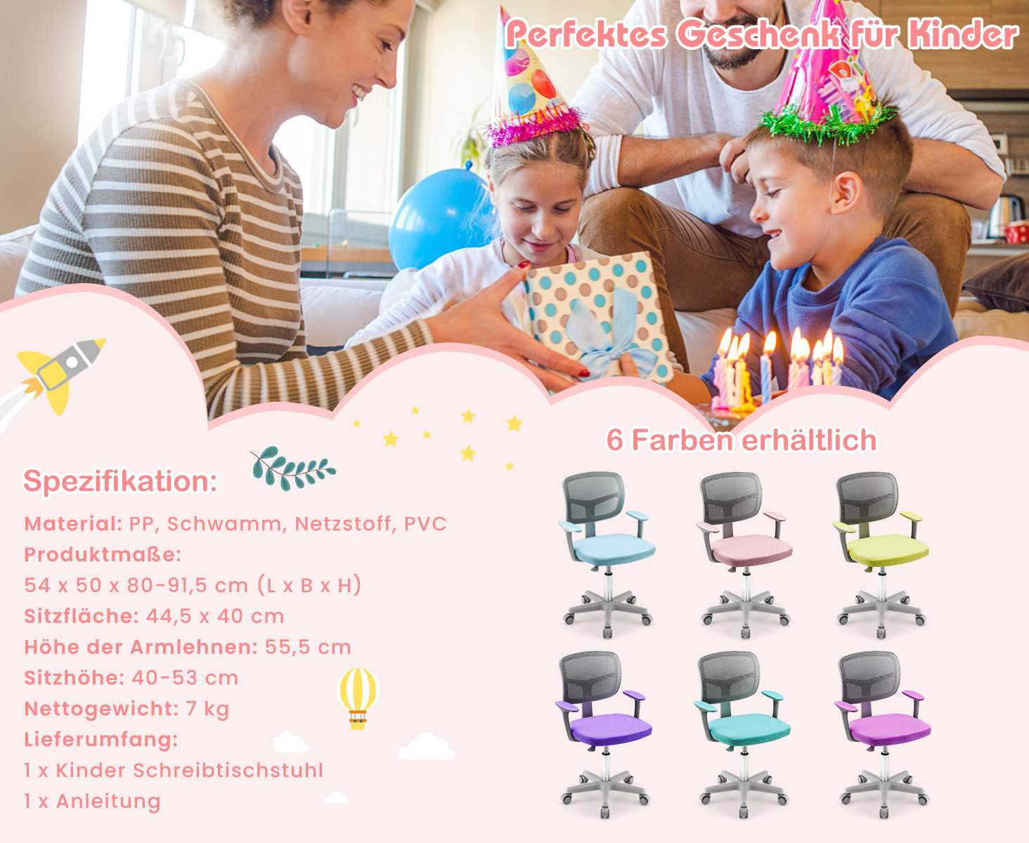 kinder schreibtischstuhl