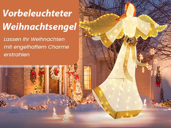 Engel Leuchtfigur