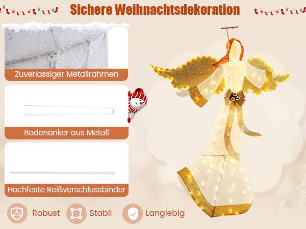 Engel Leuchtfigur